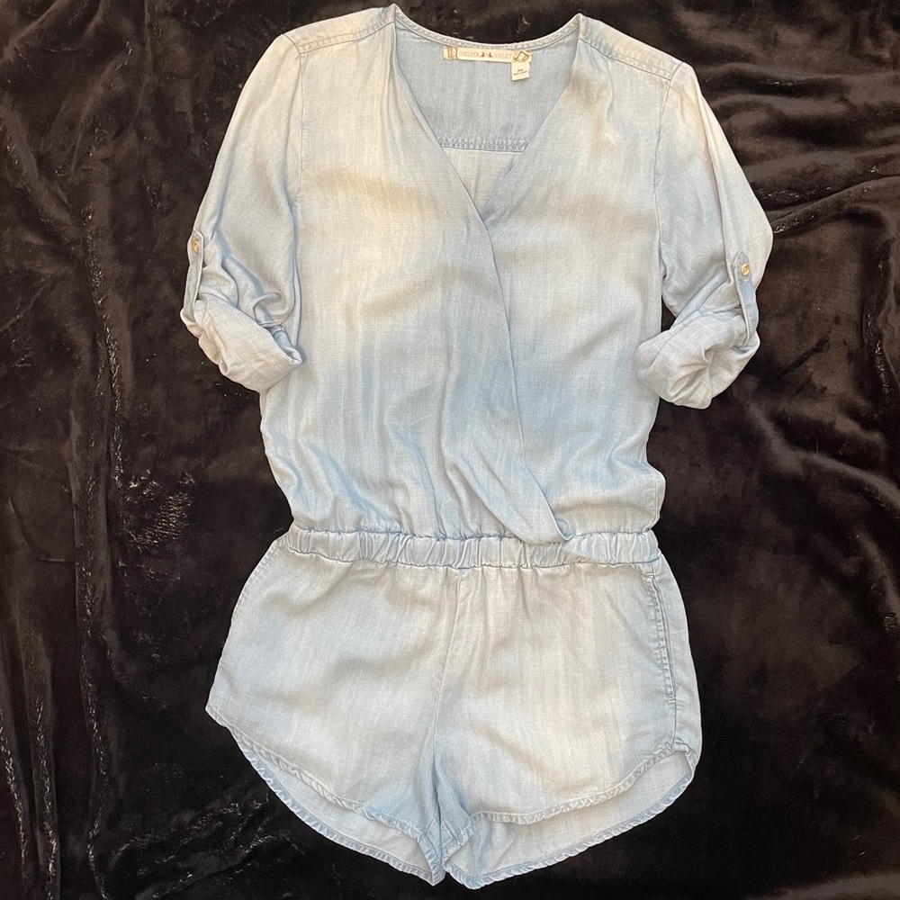 Chelsea & Violet Denim Romper